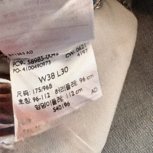 🔥 LEVI’S Signature S61 Relaxed Fit Jeans | Medium Wash | 38x30 | Classic Casual - Picture 6 of 7